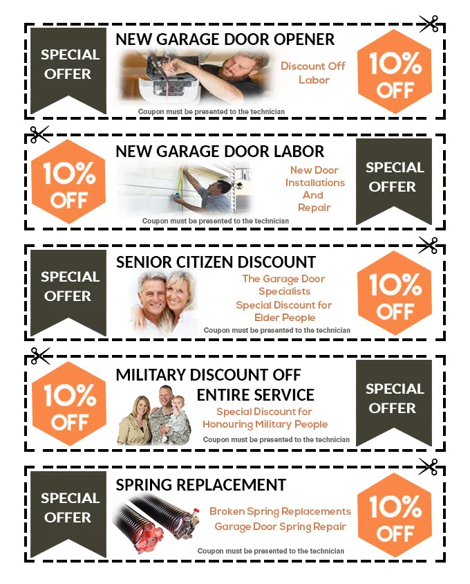 5 Star Garage Doors Lindon, UT 801-890-6498 - CouponSet15-five